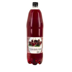 Cherry-flavored syrup AQUA VIVO, 2 L